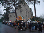 Weihnachtsmarkt an der Grunewaldkirche 2023