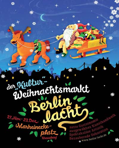 1. Berlin lacht! Kultur-Weihnachtsmarkt