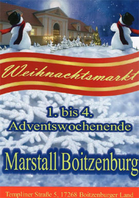 Boitzenburger Weihnachtsmarkt 2021 abgesagt