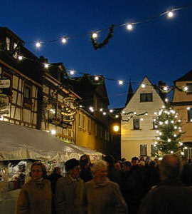 Weihnachten 2004 - Weihnachtsmarkt in Braubach
