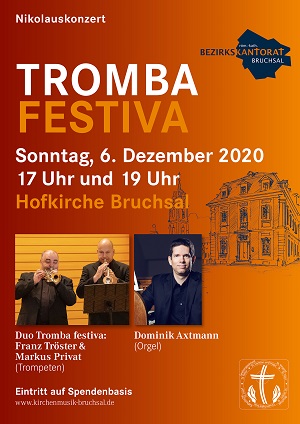 Nikolauskonzert „Tromba festiva“ in der Hofkirche 2020 abgesagt