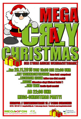 Mega Crazy Christmas im Megafon