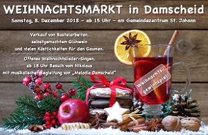 Weihnachtsmarkt in Damscheid 2022