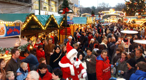 Weihnachten 2004 - Weihnachtsmarkt am Schadowplatz