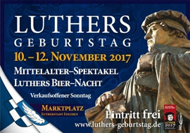 Luthers Geburtstagsfest 2022