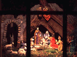 Weihnachten 2005 - Krippenausstellung in den Gassen von St. Pauls