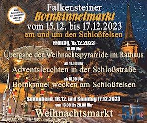 Falkensteiner Bornkinnelmarkt 2019