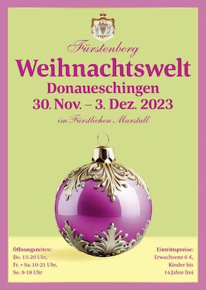 Fürstenberg Weihnachtswelt 2023