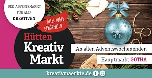 Hütten-Kreativmarkt in Gotha