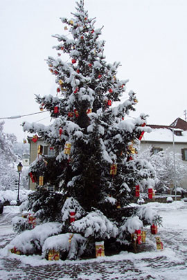 Weihnachtsmarkt Grafenau am Schloss Dätzingen