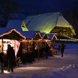 Weihnachtsmarkt im Freilichtmuseum Vogtsbauernhof