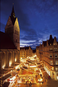 Weihnachten 2004 - Weihnachtsmarkt Hannover