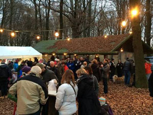 Romantischer Waldweihnachtsmarkt in Kurscheid