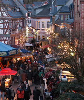 Weihnachten 2004 - Weihnachtsmarkt Idstein