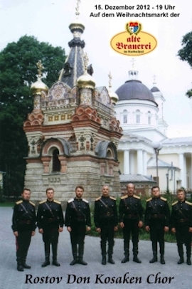 Weihnachtskonzert mit dem Rostov Don Kosaken Chor