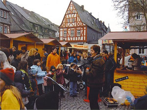Weihnachten 2004 - Weihnachtsmarkt Kirchberg