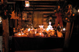 Weihnachten 2004 - Weihnachtsmarkt auf Burg Kirkel