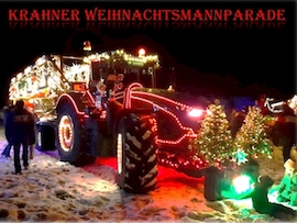 Krahner Weihnachtsmannparade