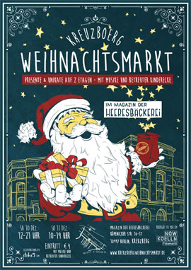 Weihnachtsmarkt im Magazin der Heeresbäckerei