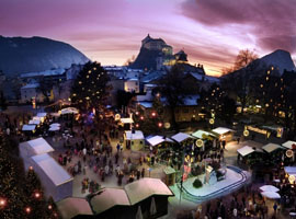 Weihnachtsmarkt im Stadtpark Kufstein