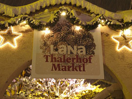 Weihnachtsmarkt - Thalerhof-Marktl in Lana