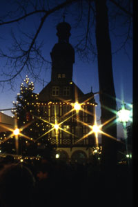 Weihnachten 2004 - Weihnachtsmarkt in Lorsch