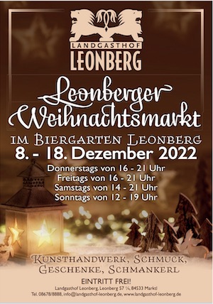 Leonberger Weihnachtsmarkt in Marktl