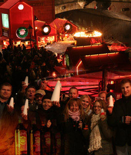 Die größte Feuerzangenbowle der Welt in Nürnberg