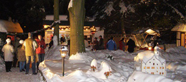 Weihnachtsmarkt im Miniaturpark Klein-Erzgebirge