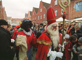 Sinterklaasfest im Holländischen Viertel