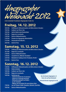 Hagengruber Weihnacht 2012