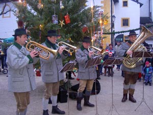 Weihnachten 2005 - Weihnachtsmarkt auf Festung Hohensalzburg