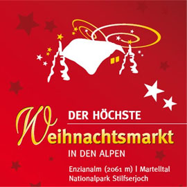 Weihnachtsmarkt Martell im Vinschgau