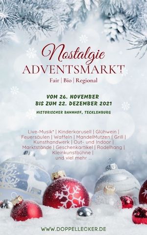 Nostalgie-Adventsmarkt in Tecklenburg