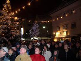 Weihnachtsmarkt auf dem Münsterplatz Villingen