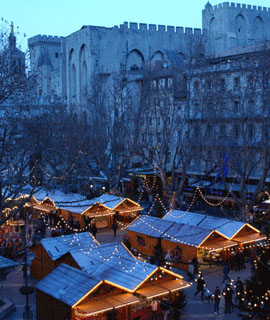Weihnachtsmarkt in Avignon
