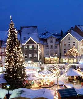 Weihnachten 2004 - Weihnachtsmarkt Bad Hersfeld