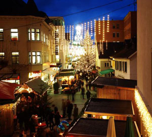 Bregenzer Weihnachtsmarkt am Kornmarktplatz