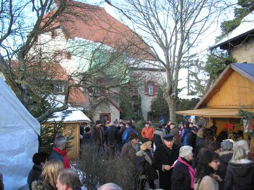Weihnachtsmarkt auf Burg Hartenstein 2021