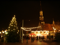 Weihnachtsmarkt in Heide (Holstein)
