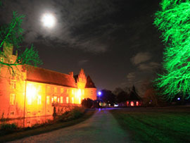 Lichterwald im Schlosspark Herten