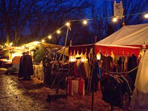 Mittelalterlicher Weihnachtsmarkt auf Burg Lichtenberg