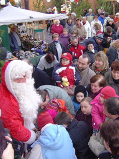 Weihnachten 2004 - Weihnachtsmarkt in Luckenwalde