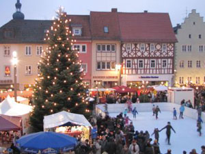 Nostalgischer Weihnachtsmarkt Mellrichstadt