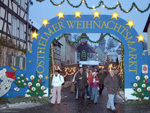 Erlebnis-Weihnachtsmarkt in Ostheim