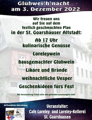 Weihnachtsmarkt in St. Goarshausen Weihnachtsmarkt in St. Goarshausen