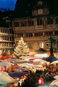 Weihnachten 2004 - Weihnachtsmarkt in Tübingen