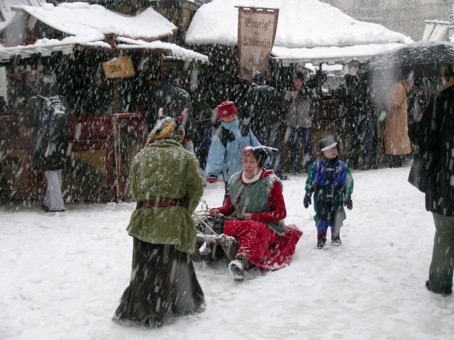 Weihnachten 2004 - Weihnachtsmarkt in Weilburg an der Lahn