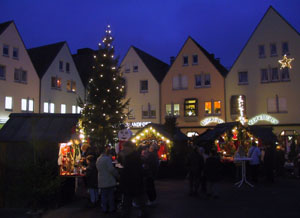 Weihnachten 2004 - Nikolausmarkt in Weingarten