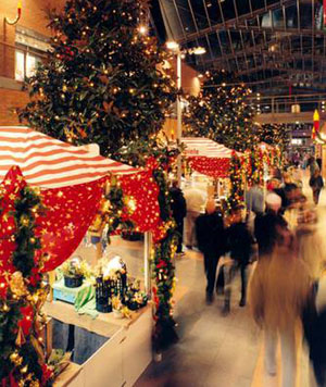 Weihnachtsmarkt in der NordseePassage